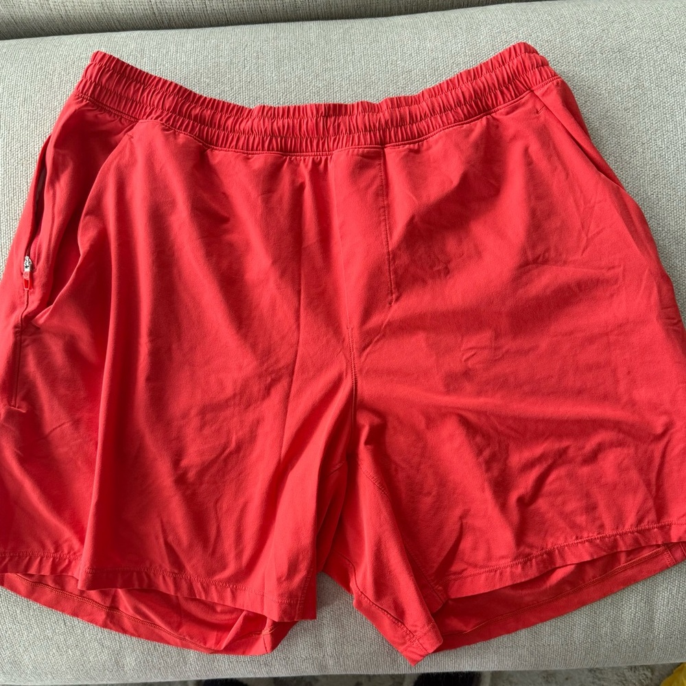 Lululemon Athletica Vibrant Red Shorts